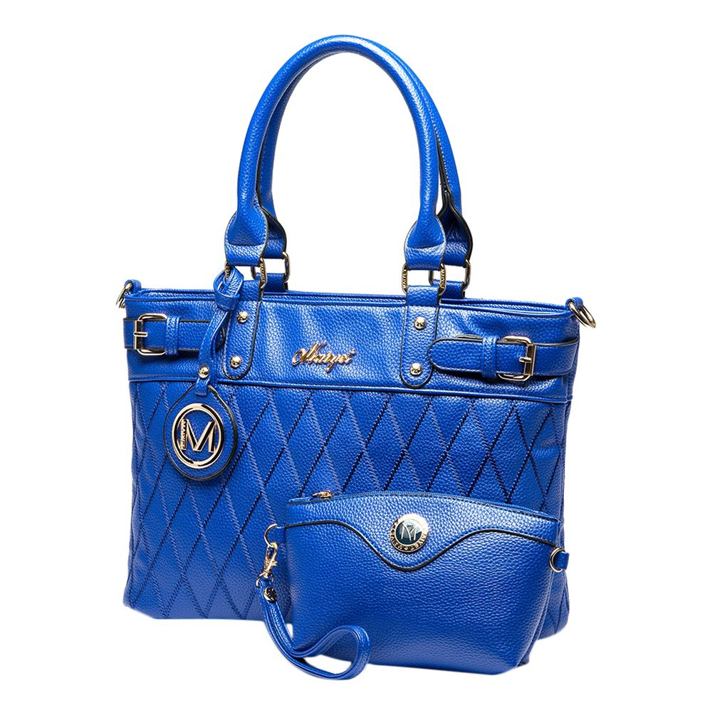 blue satchel bolsa