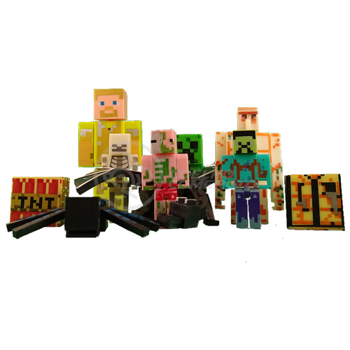 Kit Bonecos Minecraft C/ Dragão em Promoção na Americanas