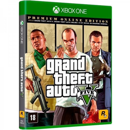 Jogo Grand Theft Auto V (GTA V) Xbox Series X Mídia Física - EletroTrade