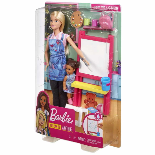 Boneca Barbie Quero Ser Professora De Artes Da Mattel Dhb63 na Americanas  Empresas