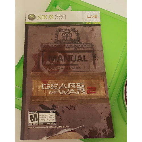 Game - Gears Of War 2 - xbox 360 em Promoção na Americanas