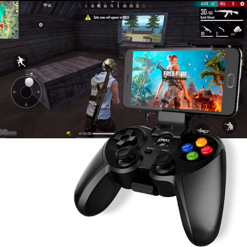 Controle Game Manete Joystick Jogar Celular Windows Pc Gamepad Bluetooth  Android PG-9078 Free fire no Shoptime