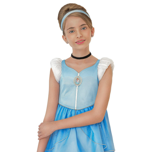 Vestido Feminino Infantil Fantasia da Cinderela Princesas da Disney, Vestido Feminino Disney Nunca Usado 79838586