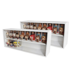 Expositor Funko Pop Mdf (cabem Caixas E Pops) Branco, Kit 2 unidades - Dom Móveis é boa?