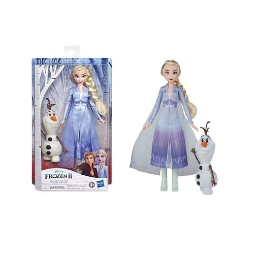 Boneca Frozen 2 Elsa E Olaf - Hasbro