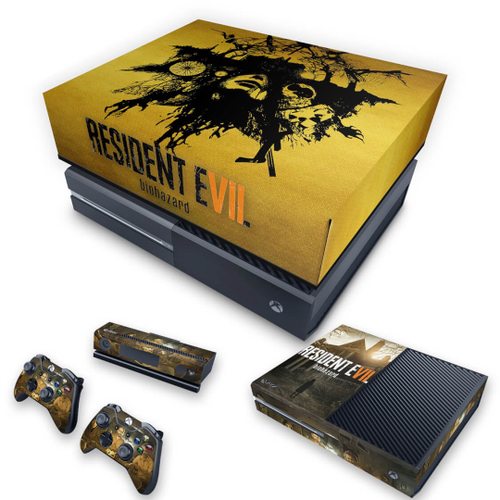 Skin xbox one X Adesiva Resident Evil 7 em Promoção na Americanas