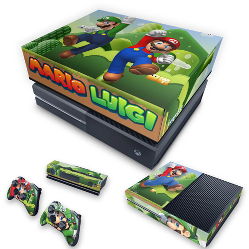 Skin Xbox 360 Slim Adesivo - Mario