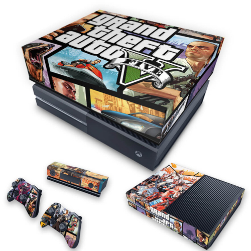 Xbox 360 Slim Skin - GTA V - Pop Arte Skins