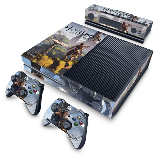 Capa Anti Poeira e Skin Xbox One Fat - Horizon Zero Dawn em