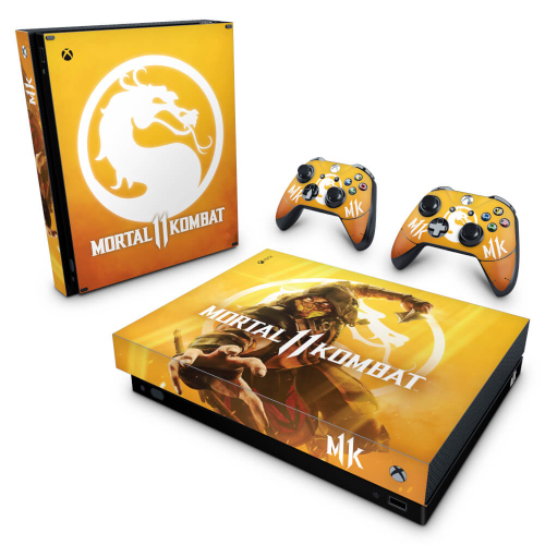 Capa Case e Skin Adesivo Xbox One Slim X Controle - Mortal Kombat X em  Promoção na Americanas