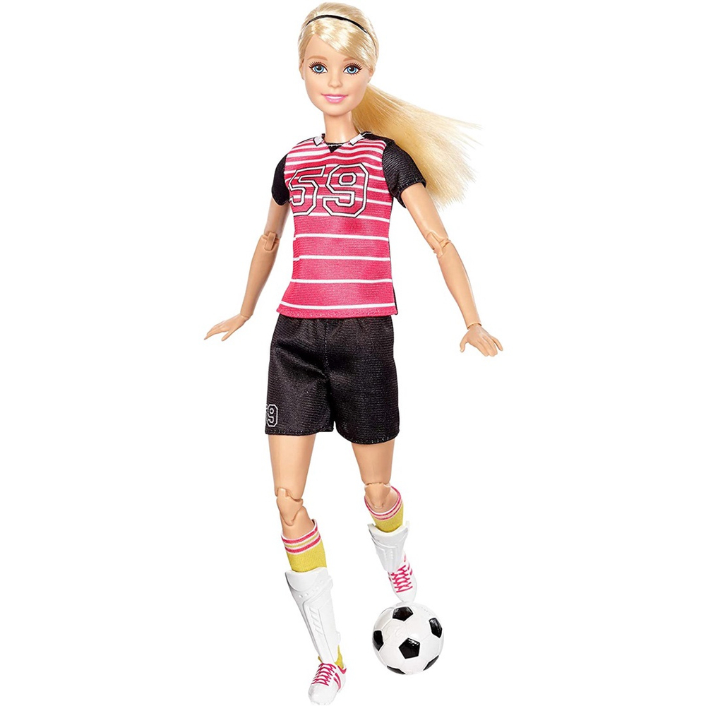 Boneca Barbie Made to Move Futebol Loira (Feita para Mexer) em Promoção na  Americanas