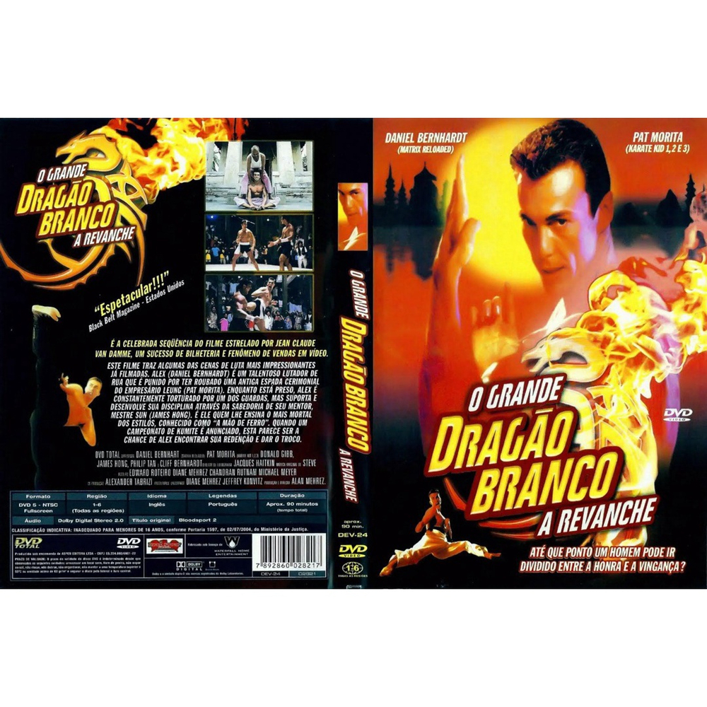 Dvd O Grande Dragão Branco - A Revanche em Promoção na Americanas