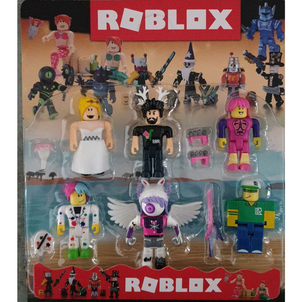 Kit boneco roblox articulado sortido em Promoção na Americanas