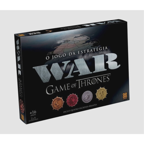 Jogo De Tabuleiro Com Estratégia War Game Of Thrones - Grow