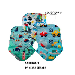 Kit 50 Máscara Descartável Estampada Infantil Clipe Filtro Proteção Atóxica é boa?