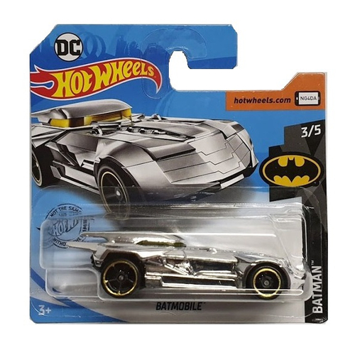 Pack Com 5 Carrinhos Hot Wheels Batman