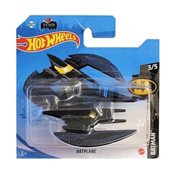 Miniatura hot wheels batplane do batman animated series cor azul E preto - 3/5 - escala 1/64 é boa?