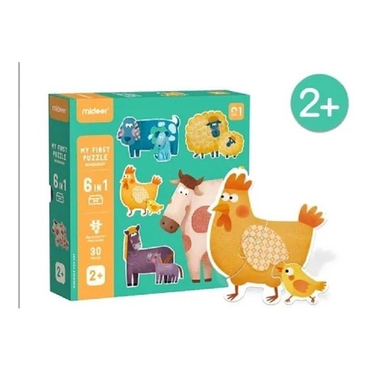 Kit 3 Jogos Infantil Quebra-Cabeca Animais Brinquedo Criança em Promoção na  Americanas