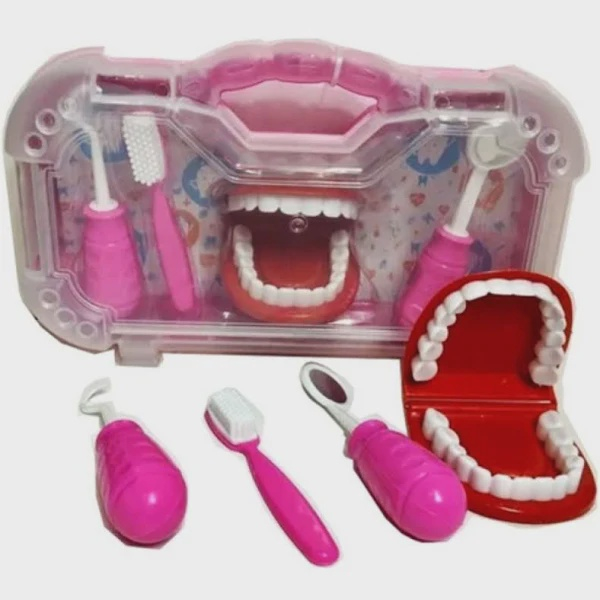 Maleta Kit Dentista Medico Brinquedo Infantil Rosa Menina em Promoção na  Americanas