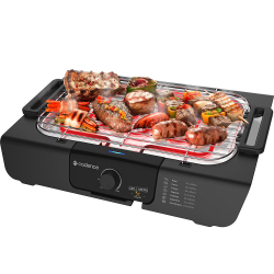 Churrasqueira Elétrica Cadence Grill Menu Preto 127V GRL810-127 Menor preço em Churrasqueira Elétrica Cadence Grill Menu Preto 127V GRL810-127