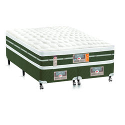 Cama Box + Colchão Castor King Silver Star Air Double Face Tecnopedic 193x203x61cm Menor preço em Cama Box + Colchão Castor King Silver Star Air Double Face Tecnopedic 193x203x61cm