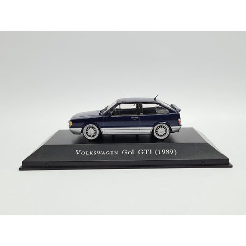 Miniatura Volkswagen Gol Gti 1989 Rebaixado Metal 1:43