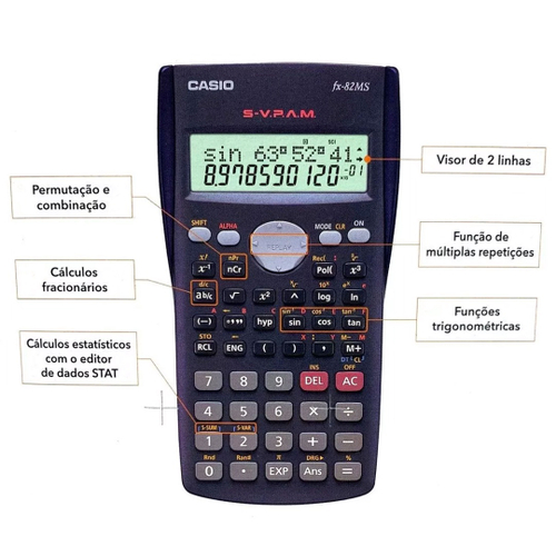 calculadora casio fx 82 ms