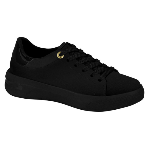 Tenis vizzano fashion verniz preto