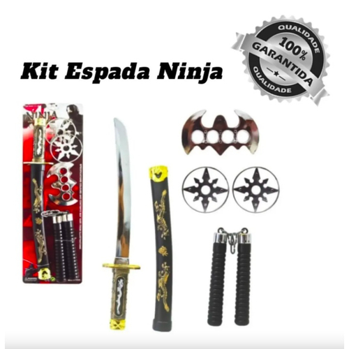 Kit Festa Ninja Samurai - Decoração Infantil