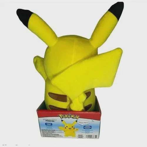 Pokemon - Pikachu Pelúcia com Luz e Som 30cm - Sunny - MP Brinquedos