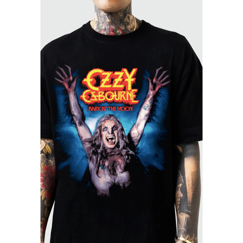 camiseta ozzy osbourne feminina