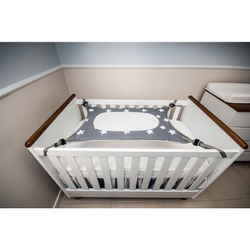 Menor preço em Cama Segura Primeiro Sono Cinza - Baby Pil