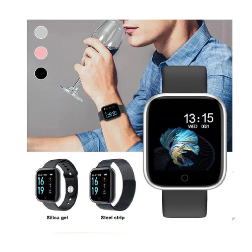 Relógio Digital Pulseira Removível Smart Masculino Feminino Preto em  Promoção na Americanas