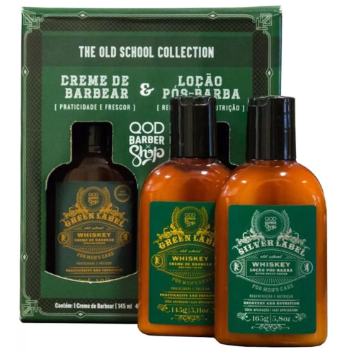 Kit Qod Barber Shop Creme De Barbear E Loção Pós Barba 165g Em Promoção Ofertas Na Americanas 6894