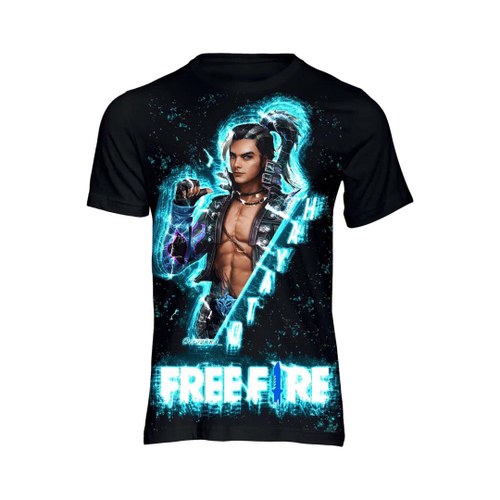 Camiseta FREE FIRE, Loja HQ Camisetas