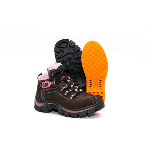 Sapato Bota Caterpillar Adventure Em Couro Lançamento