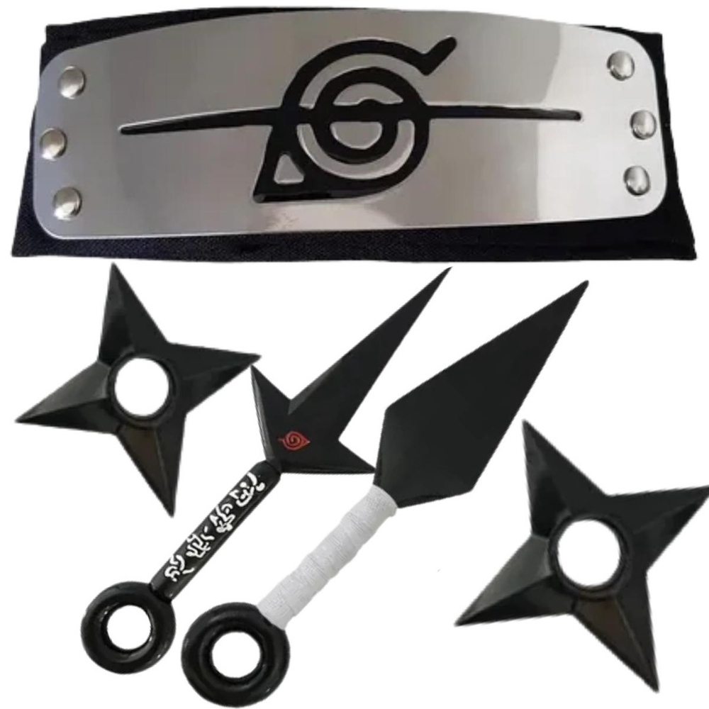 Kit Naruto Kunai Minato Hokage E Acessório em Promoção na Americanas