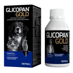 Glicopan Gold 250ml - Vetnil Suplemento Vitamínico Menor preço em Glicopan Gold 250ml - Vetnil Suplemento Vitamínico