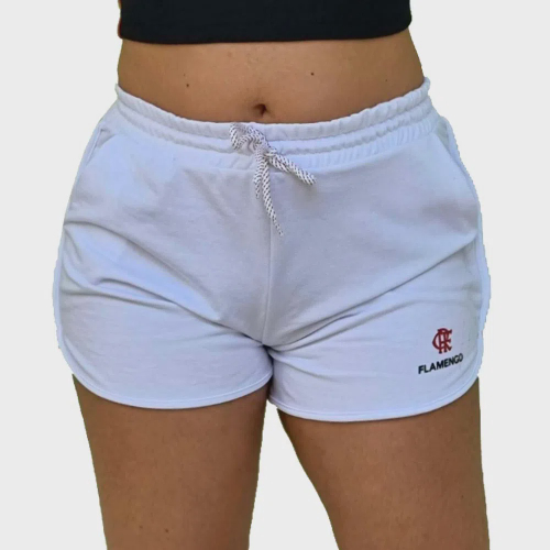 short do flamengo de mulher