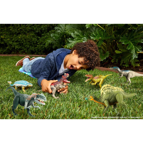 Jurassic World Dino Escape: Allosaurus (alossauro) (Verde Oliva) Roar  Attack (c/ som e movimentos) - Mattel (pronta entrega! ) em Promoção na  Americanas