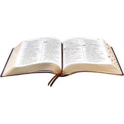 Bíblia Sagrada Com Notas, Índice E Referências - Letra Gigante - Marrom Nobre Menor preço em Bíblia Sagrada Com Notas, Índice E Referências - Letra Gigante - Marrom Nobre