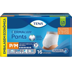 Roupa Intima Tena Pants Dermacare p/m 16 Unidades é boa?