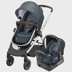 Carrinho + bebe conforto anna 2 trio essential graphite brown- maxi cosi Menor preço em Carrinho + bebe conforto anna 2 trio essential graphite brown- maxi cosi