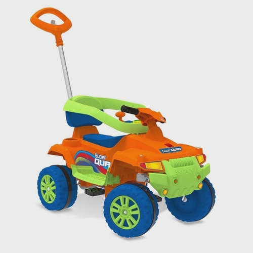 TOTOKA PLUS AZUL BEBÊ INFANTIL CARRINHO MOTOCA QUADRICICLO - Ri Happy