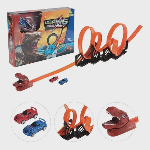 Pista de Ataque do T-Rex Hot Wheels Mattel - X4280 - Pistas de Brinquedo -  Magazine Luiza