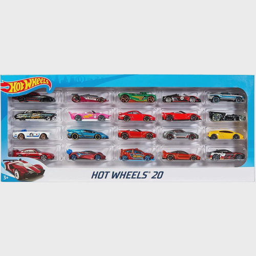 Conjunto Com 20 Carrinhos Hot Wheels Mattel H7045 em Promoção na Americanas