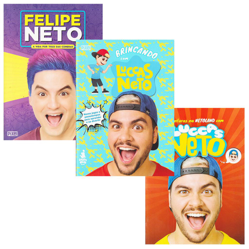 Livro - Brincando com Luccas Neto em Promoção na Americanas