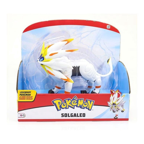 Brinquedo Pokemon Lendarios - Boneco Solgaleo 20 Cm - dtc