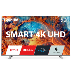 Tela Smart Toshiba 50 dled 4K hdmi USB Bluetooth Wi-fi Bivolt Menor preço em Tela Smart Toshiba 50 dled 4K hdmi USB Bluetooth Wi-fi Bivolt