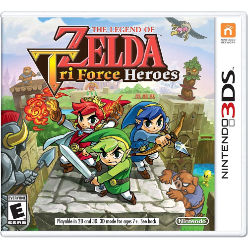 Jogo The Legend Of Zelda: Tri Force Heroes - 3DS no Shoptime